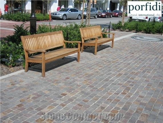 Cubico Regular / Irregular, Porphyry Cube Stone & Pavers, Porfido Trentino Cube Stone, Porfido Trentino Granite Cube Stone