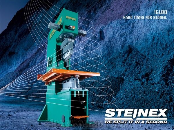 Igloo 480 Stone Splitter - Hydraulic Stone Splitting Machine for Cube Stone and Split Walling Tiles