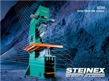 Igloo 480 Stone Splitter - Hydraulic Stone Splitting Machine for Cube Stone and Split Walling Tiles