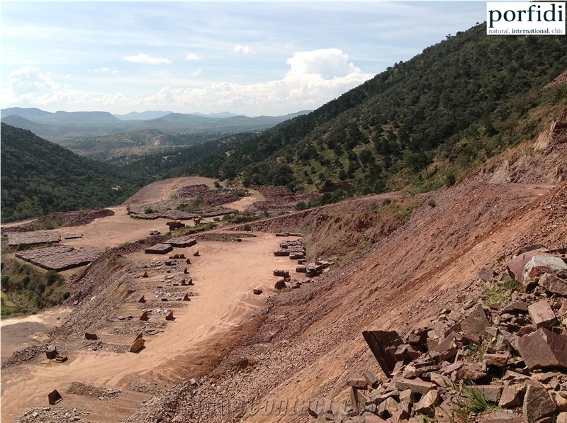 Mexico Red Porphyry Own Quarry