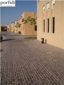 Palladium Roma Sestino Paving Stone, Porfido Trentino Paving Stone