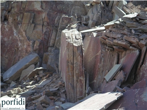 Porfido Argentino, Patagonia Natural Cleft Porphyry Blocks