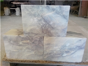 Levander Wallstone Marble Garden & Palisade, Lilac Marble Palisade