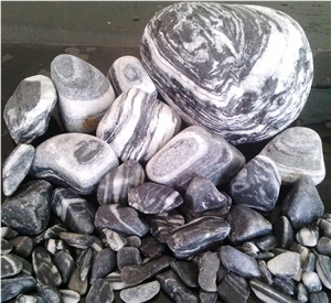 Tumbled Stones, Anatholian Angel Stone Green Marble Pebble & Gravel