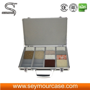 Floor Tile Aluminum Fashion Display Suitcase