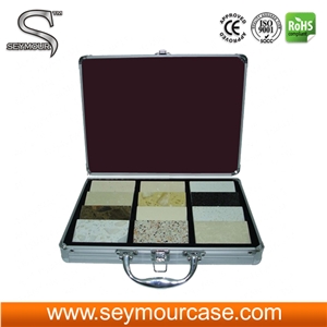 Rack and Hand Board Display Showcase Tile Sample Boards Quartz Stones Sample Case