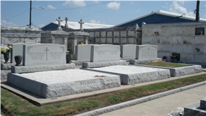 White Granite Copings & Seal-Forevers, Hartwick White Granite Monument & Tombstone