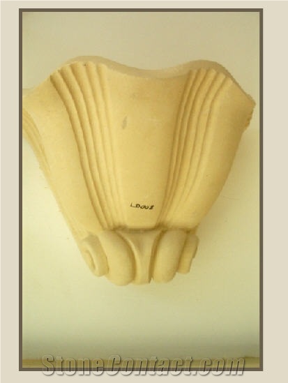 Malta Stone Hand Carved Wall Lights