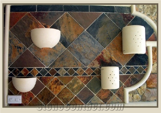 Malta Stone Hand Carved Wall Lights