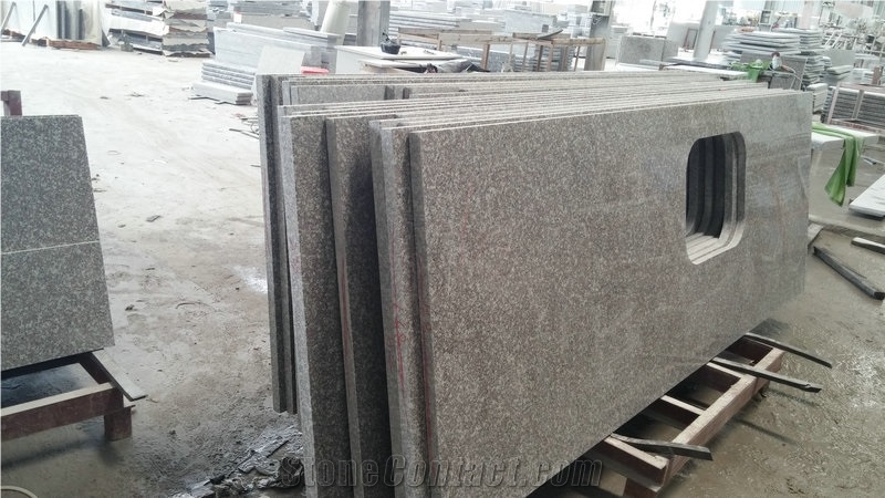 G664 Bainbrook Brown,Luoyuan Red, Pink Granite Countertops