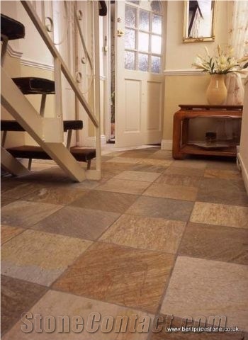 Oyster Slate Natural Floor Tiles