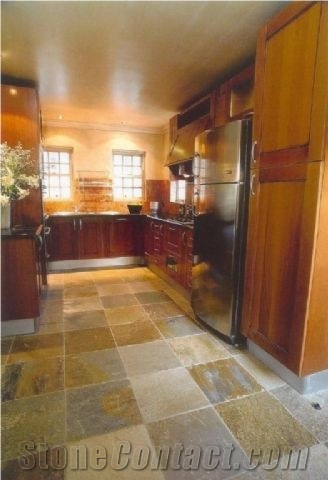 Oyster Slate Natural Floor Tiles