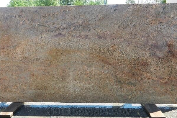 Juparana Crema Bordeaux Granite Slabs