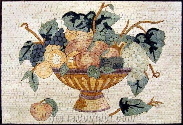 Natural Stone Mosaic Art Works
