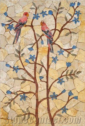 Natural Stone Mosaic Art Works