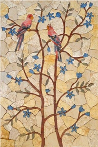 Natural Stone Mosaic Art Works