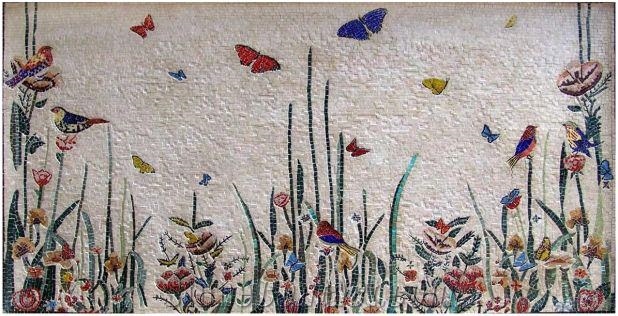 Natural Stone Mosaic Art Works