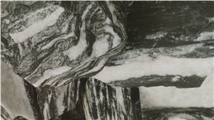 Black Angel Marble Decorative Rocks, Boulders
