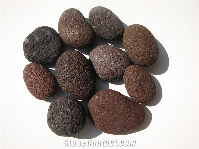 Red Lava Stone Pebbles