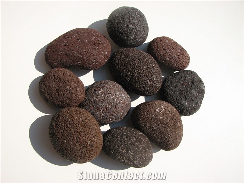 Red Lava Stone Pebbles