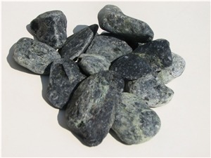 Verde Marble Pebbles, Dark Green Marble Pebbles, Veria Green Marble Pebbles