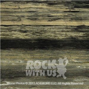 Verde Bamboo Quartzite Slabs & Tiles, Brazil Green Quartzite