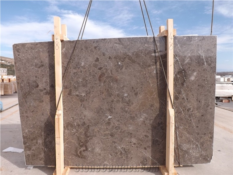 Maroon Grey,Turkey Grey Marble Block