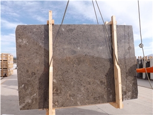 Maroon Grey,Turkey Grey Marble Block