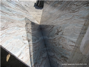 Bianco Brown Marble Slabs
