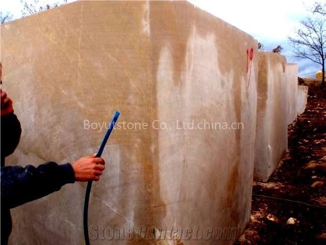 Golden Emparador Marble Blocks