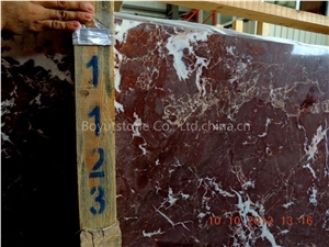 Turkey Rosso Lepanto Marble Slabs, Turkey Red Marble