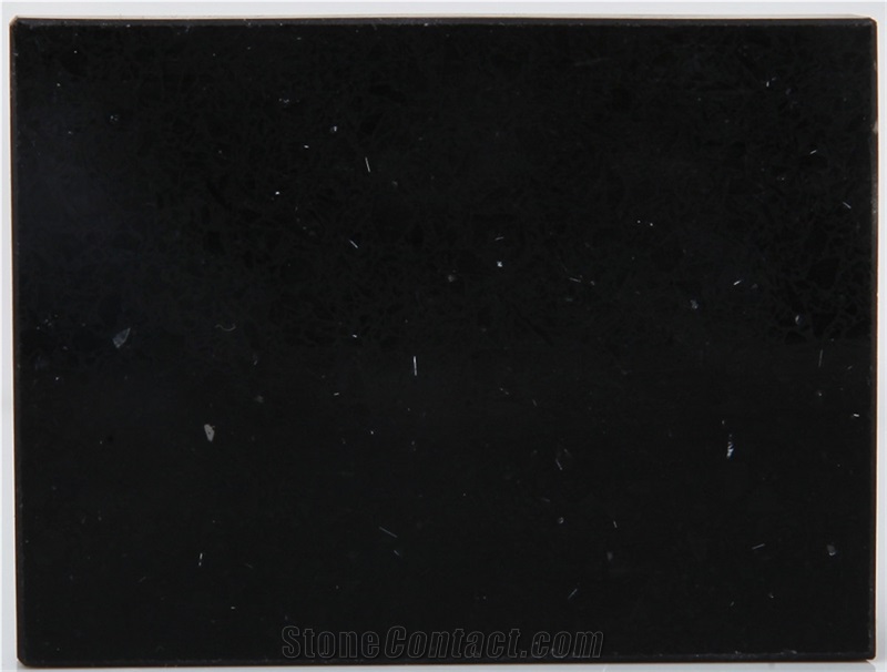 Black Quartz Stone Tile Gsy109