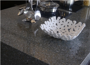 Black Quartz Stone Tile Gsy109