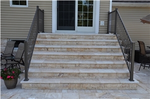 Leonardo Travertine - Pattern Set & Split Face Application