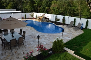 Leonardo Travertine - Pattern Set & Split Face Application