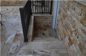 Leonardo Travertine - Pattern Set & Split Face Application