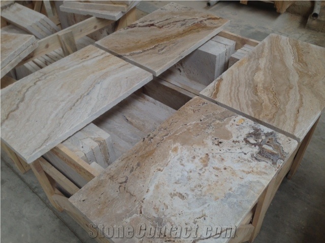 Leonardo Travertine - Pattern Set X 1,25" / 30mm Tumbled