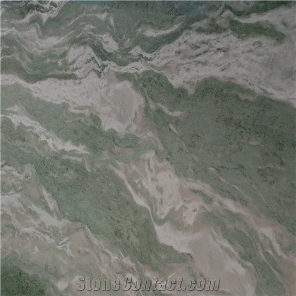 New Green Marble Slab