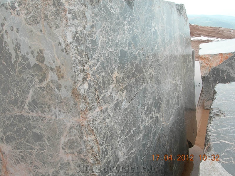 Jaguar Marble Blocks, Turkey Grey Marble