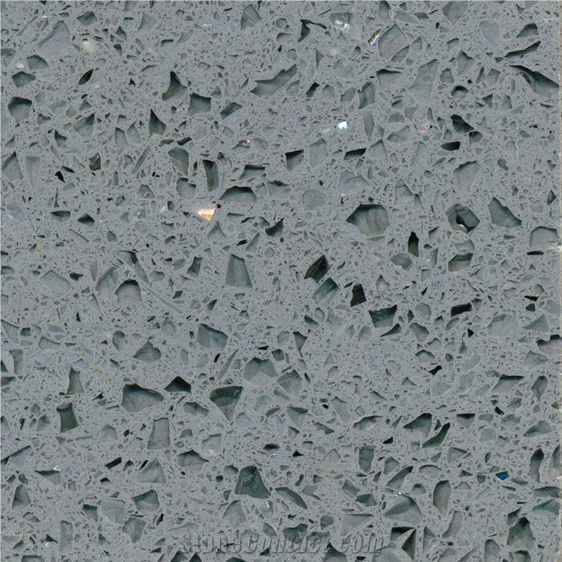 Grey Quartz Stone Slabs & Tiles, China Grey Quartz Stone Tile,Manmade Stone ,Solid Surface Engineered Stone