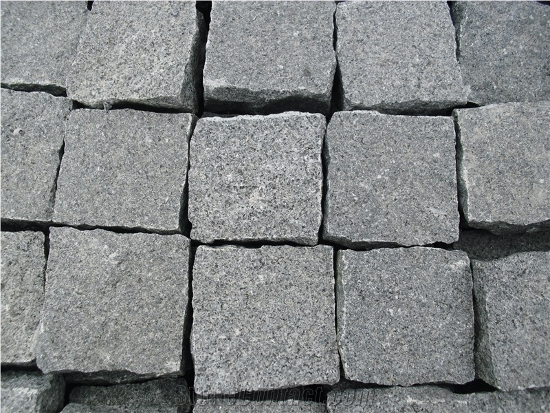 G654 Chinese Grey Granite Cobble Stone
