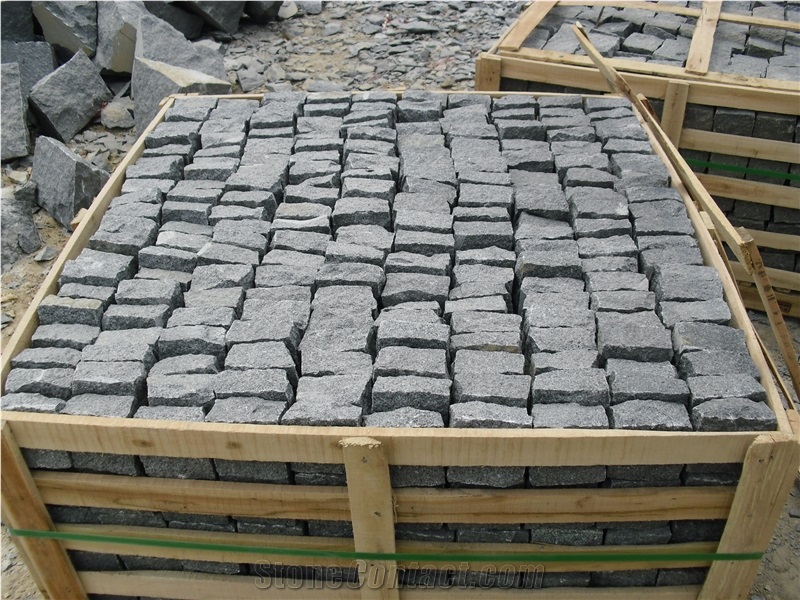 G654 Chinese Grey Granite Cobble Stone