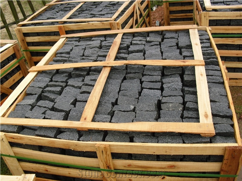 G654 Chinese Grey Granite Cobble Stone