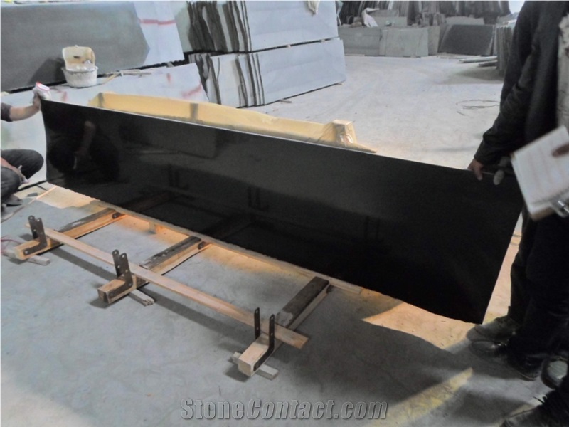 Mongolia Black Chinese Basalt Slabs
