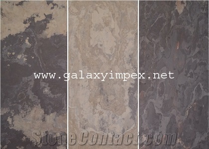Natural Stone,Slate Stone,Veneer Slate,Stone Veneer,Flexible Thin Slate Veneer