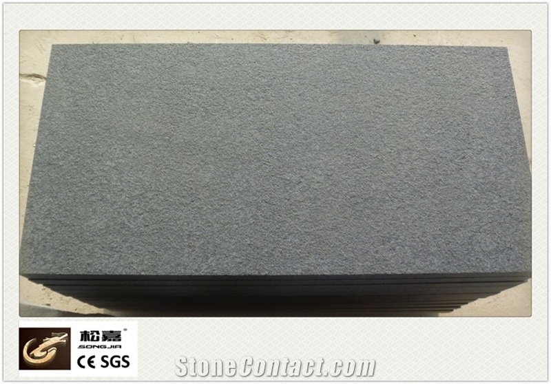 G654 Dark Grey Granite Slabs & Tiles, China Grey Granite
