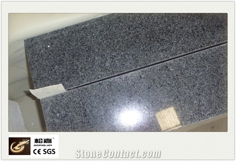 G654 Dark Grey Granite Slabs & Tiles, China Grey Granite