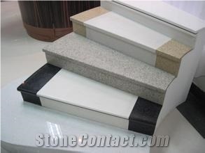 Granite Stepping Stones, Grey Granite Stairs