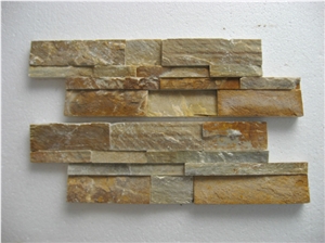 Yellow Slate Wall Cultured Stone