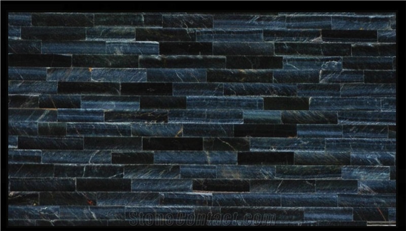 Tiger Eye Blue Semiprecious Stone Series